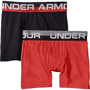 under armour big boys39 2 pack performance boxer briefs