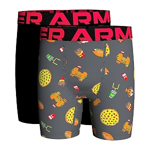 under armour big boys39 2 pack performance boxer briefs