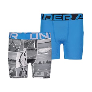 under armour big boys39 2 pack performance boxer briefs