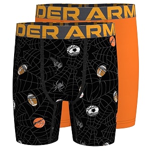 under armour big boys39 2 pack performance boxer briefs