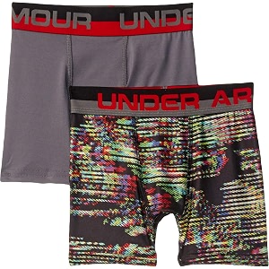 under armour big boys39 2 pack performance boxer briefs