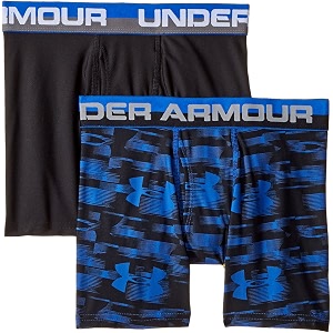 under armour big boys39 2 pack performance boxer briefs