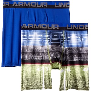 under armour big boys39 2 pack performance boxer briefs