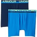 Under Armour Big Boys' 2 Pack Performance Boxer Briefs