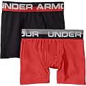 Under Armour Big Boys' 2 Pack Performance Boxer Briefs