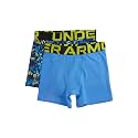 Under Armour Big Boys' 2 Pack Performance Boxer Briefs