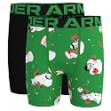 Under Armour Big Boys' 2 Pack Performance Boxer Briefs