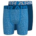 Under Armour Big Boys' 2 Pack Performance Boxer Briefs