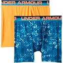 Under Armour Big Boys' 2 Pack Performance Boxer Briefs