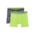 Under Armour Big Boys' 2 Pack Performance Boxer Briefs