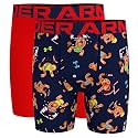 Under Armour Big Boys' 2 Pack Performance Boxer Briefs