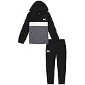 Under Armour Boys' 2-Piece Pullover Hoodie Sweatshirt and Fleece Pants Set