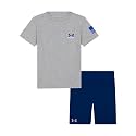 Under Armour Boys' 2-Piece Short Sleeve Tee and Shorts, Outdoor Collection