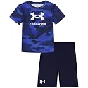 Under Armour Boys' 2-Piece Short Sleeve Tee and Shorts, Outdoor Collection