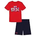 Under Armour Boys' 2-Piece Short Sleeve Tee and Shorts, Outdoor Collection