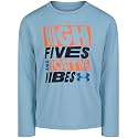 Under Armour Boys' Long Sleeve Logo Graphic T-Shirt, Relaxed Fit