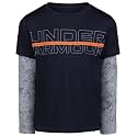Under Armour Boys' Long Sleeve Logo Graphic T-Shirt, Relaxed Fit
