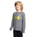 Under Armour Boys' Long Sleeve Logo Graphic T-Shirt, Relaxed Fit