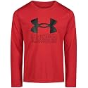 Under Armour Boys' Long Sleeve Logo Graphic T-Shirt, Relaxed Fit