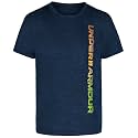 Under Armour Boys' Short Sleeve Wordmark Graphic T-Shirt, Relaxed Fit