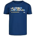 Under Armour Boys' Short Sleeve Wordmark Graphic T-Shirt, Relaxed Fit