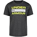 Under Armour Boys' Short Sleeve Wordmark Graphic T-Shirt, Relaxed Fit