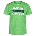 Under Armour Boys' Short Sleeve Wordmark Graphic T-Shirt, Relaxed Fit