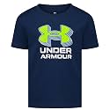 Under Armour Boys' Short Sleeve Logo Graphic T-Shirt, Relaxed Fit