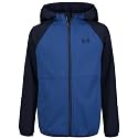 Under Armour Boys' Sim Softshell Hooded Jacket, Full Zipper Closure