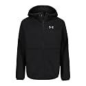 Under Armour Boys' Sim Softshell Hooded Jacket, Full Zipper Closure