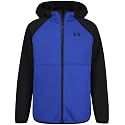 Under Armour Boys' Sim Softshell Hooded Jacket, Full Zipper Closure