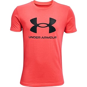 under armour boys39 sportstyle logo short-sleeve t-shirt