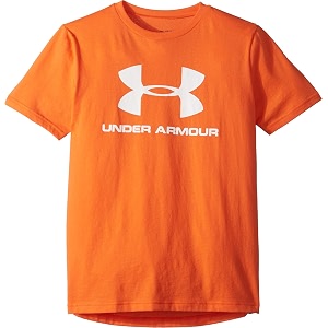 under armour boys39 sportstyle logo short-sleeve t-shirt