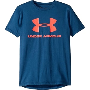 under armour boys39 sportstyle logo short-sleeve t-shirt