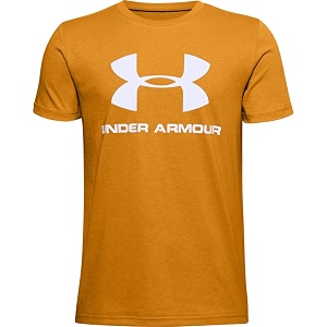under armour boys39 sportstyle logo short-sleeve t-shirt