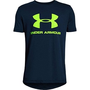 under armour boys39 sportstyle logo short-sleeve t-shirt