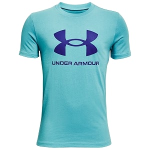 under armour boys39 sportstyle logo short-sleeve t-shirt