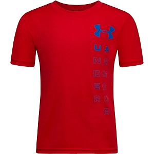 under armour boys39 tech big logo short sleeve t-shirt