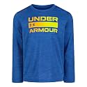 Under Armour Boys' Long Sleeve Logo Graphic T-Shirt, Relaxed Fit