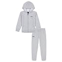 Under Armour Boys' 2-Piece Full Zip Hoodie Sweatshirt and Fleece Pants
