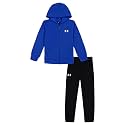 Under Armour Boys' 2-Piece Full Zip Hoodie Sweatshirt and Fleece Pants