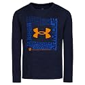 Under Armour Boys' Long Sleeve Logo Graphic T-Shirt, Relaxed Fit