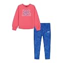 Under Armour Girl's 2-piece Sweatshirt and Leggings Outfit Set