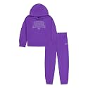 Under Armour Girl's 2-piece Fleece Sweatshirt and Sweatpants Set
