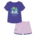 Under Armour Girl's 2-Piece T-Shirt and Shorts Set, Outdoor Collection