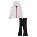Under Armour Girl's 2-piece Fleece Sweatshirt and Sweatpants Set