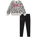Under Armour Girl's 2-piece Sweatshirt and Leggings Outfit Set