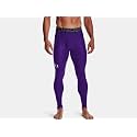 Under Armour HeatGear Armour Mens Leggings XS Purple-White