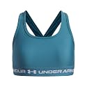 Under Armour Kids Cross-Back Mid-Impact Sports Bra (Big Kid)