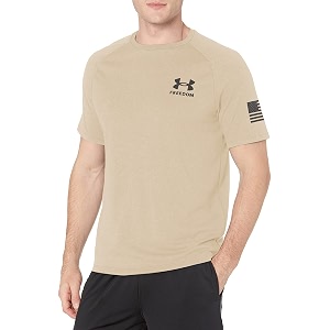 Under Armour Mens Freedom Tech Short Sleeve